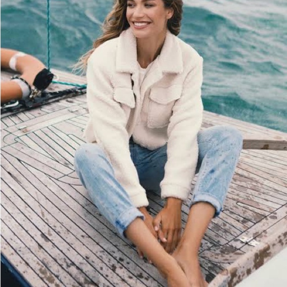 LSpace Sonoma Sherpa Cropped Jacket - Picture 3 of 7